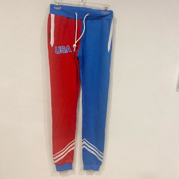 Tipsy Elves Pants - Tipsy Elves USA Olympics Knit Joggers Size XS EUC